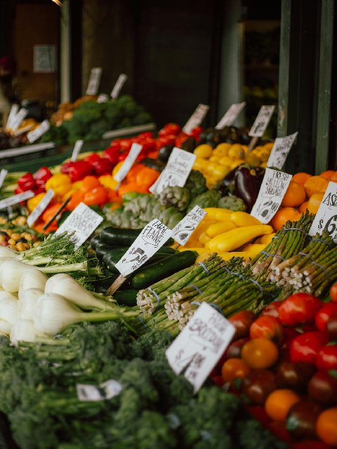 Fresh vegetables